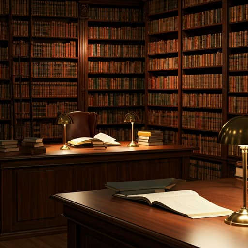 Legal library interior